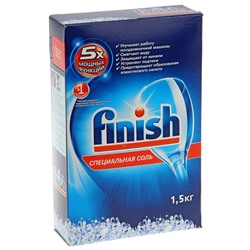 FINISH Соль д/посудомоечных машин 1,5кг