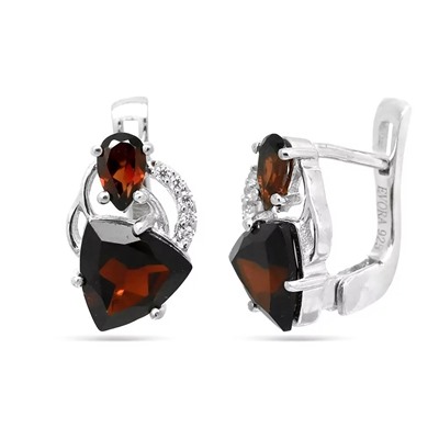 Серьги из серебра гранат, Аксиома