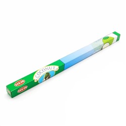 Hem Incense Sticks COCONUT (Благовония КОКОС, Хем), уп. 8 палочек.