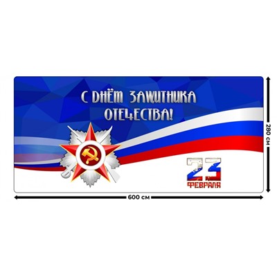 Занавес С днем защитника отечества 3