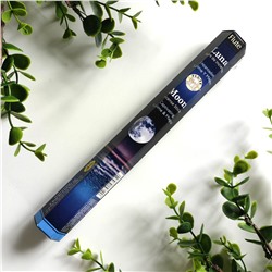 Flute MOON Incense Sticks, Cycle (ЛУНА ароматические палочки, Пленительный, возвышенный и волшебный, Сайкл), шестигранник 20 палочек.