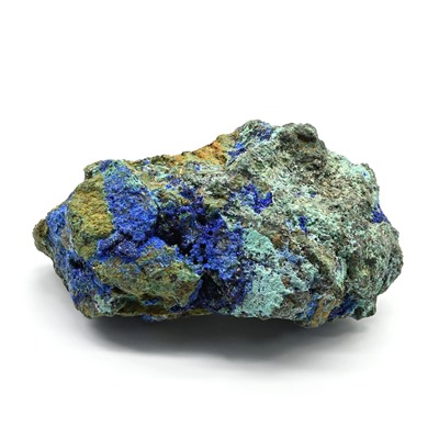 Коллекционный камень азурмалахит 75*40*35мм, 117г