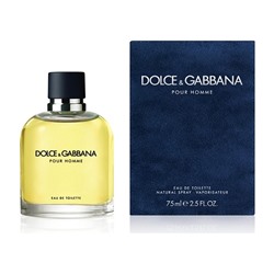 DOLCE GABBANA 75ml edt Homme (син) M~