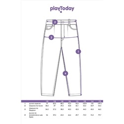 Джинсы PLAYTODAY #983046