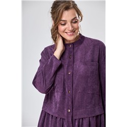 ANASTASIA MAK 938 ежевичный, Платье