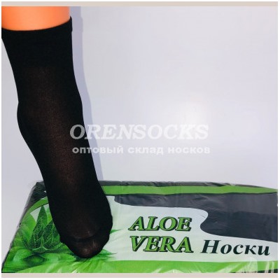 ЖЕНСКИЕ НОСКИ КАПРОНОВЫЕ ALOE VERA 40 DEN CRABRO 3KB