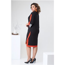 Romanovich Style 1-2465 черный/оранжевый, Платье