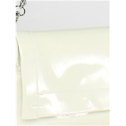 Сумка женская натуральная кожа JRP-8722-3,  1отд+карм/перег,  плечевой ремень,  белый 254677