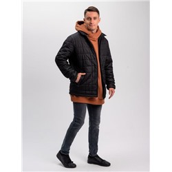 Куртка с воротником черный