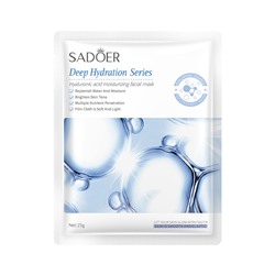 Увлажняющая тканевая маска с гиалуроновой кислотой Sadoer