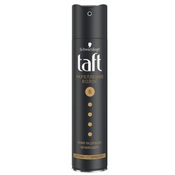 TAFT POWER Лак мега-фиксация  250мл Укрепление волос  (5)