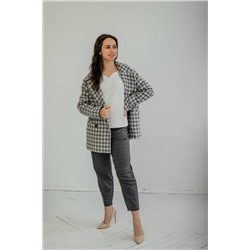 Стильная леди М-666 графит, Полупальто