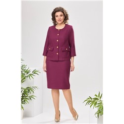 Romanovich Style 2-2449 малина, Юбка,  Жакет