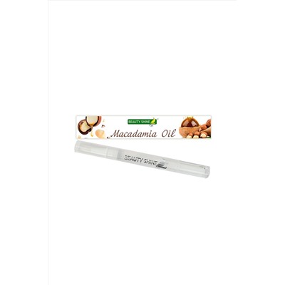 Масло укрепления ногтевой пластины и смягчения кутикулы Beauty Shine, МАКАДАМИЯ 4, 5 мл (11 г) НАТАЛИ #908124