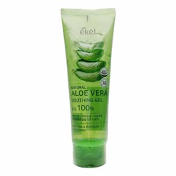 EKEL Гель универс.успокаив. д/лица и тела с экстр.Алоэ вера  Soothing Aloe (туба) 250мл АКЦИЯ! СКИДК
