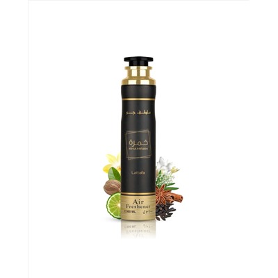 KHAMRAH Air Freshener, Lattafa (ХАМРА освежитель воздуха, Латтафа), 300 мл.