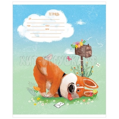 Тетрадь 18 л. клетка "Питомцы. Fantastic dog" в ассортименте ArtSpace Т18к_43248, Т18к_43248