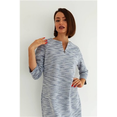 ARTiMODA 322-19 серо-голубой, Платье