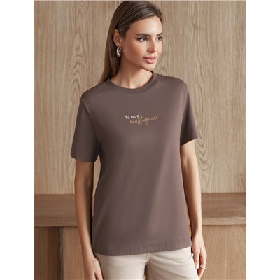 Футболка из премиального хлопка с авторским принтом