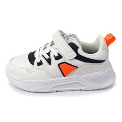 AL9511 бел Кроссовки для мальчиков (32-37)/6
