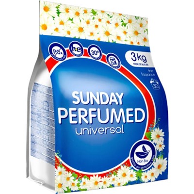 СМС SUNDAY автомат 3кг парфюмированный универсальный