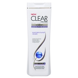 CLEAR Шампунь п/перхоти 400ml  Максимальный объем
