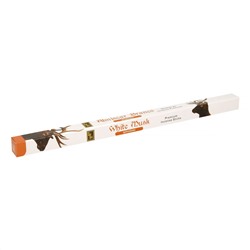 WHITE MUSK Premium Incense Sticks, Zed Black (БЕЛЫЙ МУСК премиум благовония палочки, Зед Блэк), уп. 8 палочек.