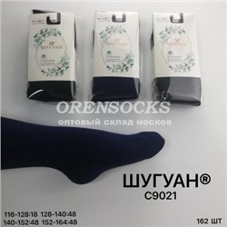 КОЛГОТКИ ОДНОТОННЫЕ ГЛАДКИЕ ТЕМНЫХ РАСЦВЕТОК ШУГУАН C9021