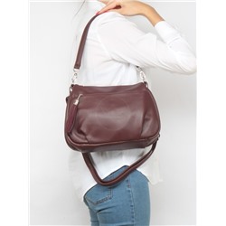 Сумка женская искусственная кожа VSH-V-0331,  1отд,  плечевой ремень,  бордо 257435