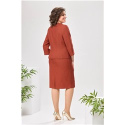 Romanovich Style 2-2449 оранжевый, Юбка,  Жакет