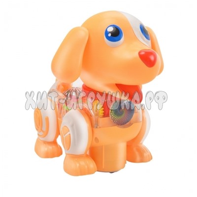 Собачка с шестеренками (свет, звук) на 3d колесе 992A, 992A