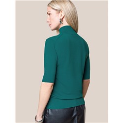 Джемпер тонкой вязки из хлопка с нейлоном