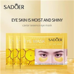 SADOER Патчи для век CAVIAR Essence обновляющие ИКРА 7.5г