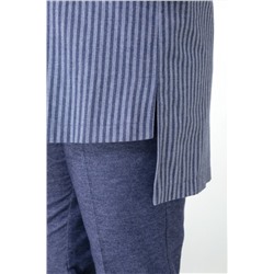 Anelli 996 джинс+полоска, Брюки,  Блуза