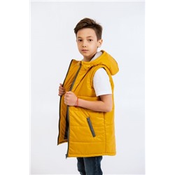 Жилет для мальчика "Хэппи" горчица