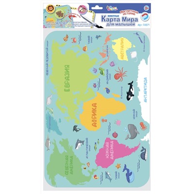 Игра «Карта мира для малышей. Животные»