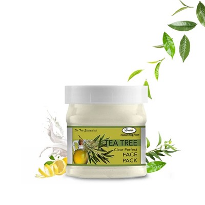 TEA TREE Face Pack, Luster (ЧАЙНОЕ ДЕРЕВО маска для лица, Ластер), 500 мл.