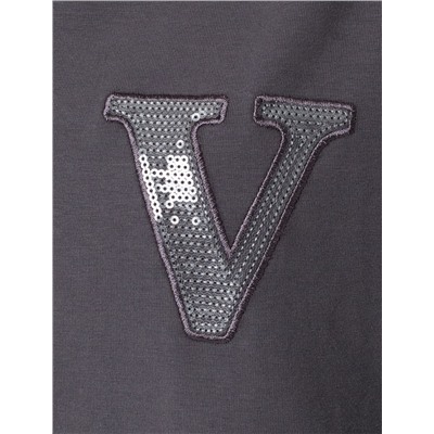 Футболка свободного кроя с авторским принтом