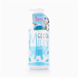 GLUTA MILKY Body Wash, AR (Гель для душа С ГЛУТАТИОНОМ и МОЛОЧНЫМИ ПРОТЕИНОМ), 800 мл.