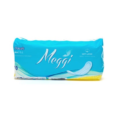 Прокладки гигиенические Meggi Classic 10шт.