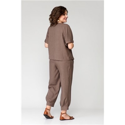 Michel chic 1337 коричневый, Брюки,  Жакет