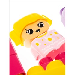 Конструктор пластиковый «Замок принцессы» 40 деталей Baby Blocks