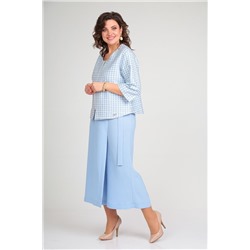 Michel chic 1335 голубой, Брюки,  Жакет