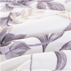 Комплект постельного белья Сатин с Одеялом 100% хлопок на резинке OBR157