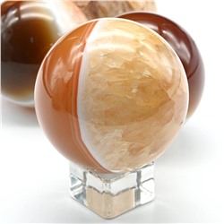 Шар из сердолика, диаметр 54-56мм