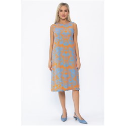 Платье Люси (оранжевое) П13857-25М