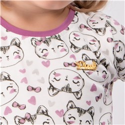 Платье Pink Котята для девочки