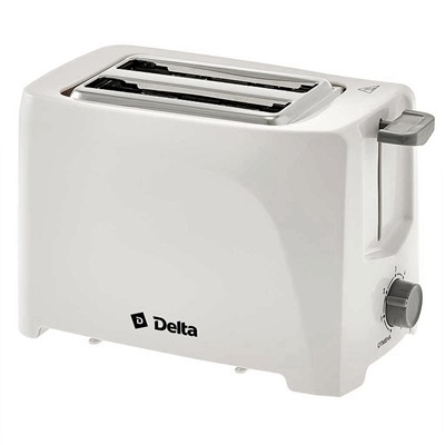 Тостер 700 Вт DELTA DL-6900 белый
