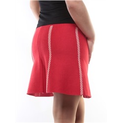 821-1 Юбка женская трикотажная (50% хлопок, 50% полиэстер) размер свободный 42-44-46