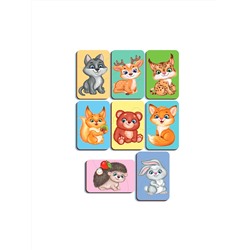 Пазлы из дерева «Лесные жители» 24 элемента.  Серия «Зигзаг пазлы»